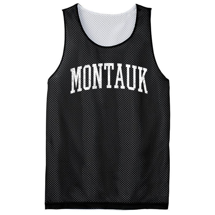 Classic Varsity Distressed Montauk Mesh Reversible Basketball Jersey Tank