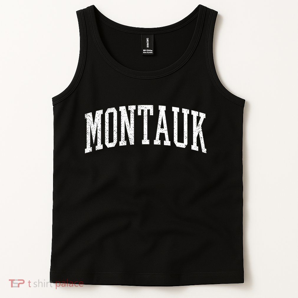 Classic Varsity Distressed Montauk Tank Top