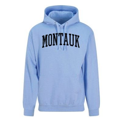 Classic Varsity Distressed Montauk Unisex Surf Hoodie