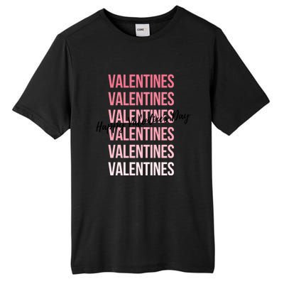 Cute Valentine's Day Gradient Valentine's Party Gift Tall Fusion ChromaSoft Performance T-Shirt