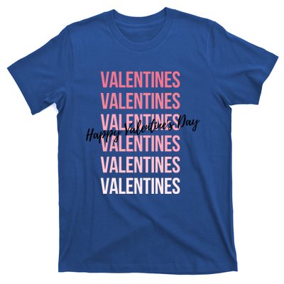 Cute Valentine's Day Gradient Valentine's Party Gift T-Shirt