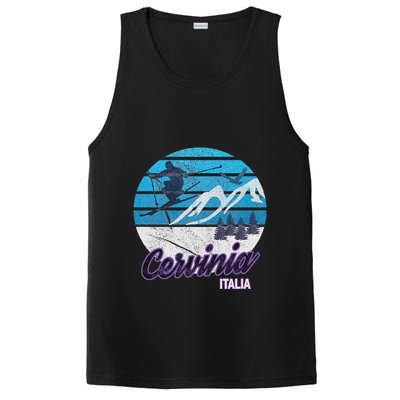 Cervinia Valle DAosta Italy Ski Resort Snowboarding PosiCharge Competitor Tank