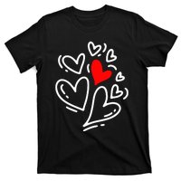 Cute Valentines Day Hearts T-Shirt