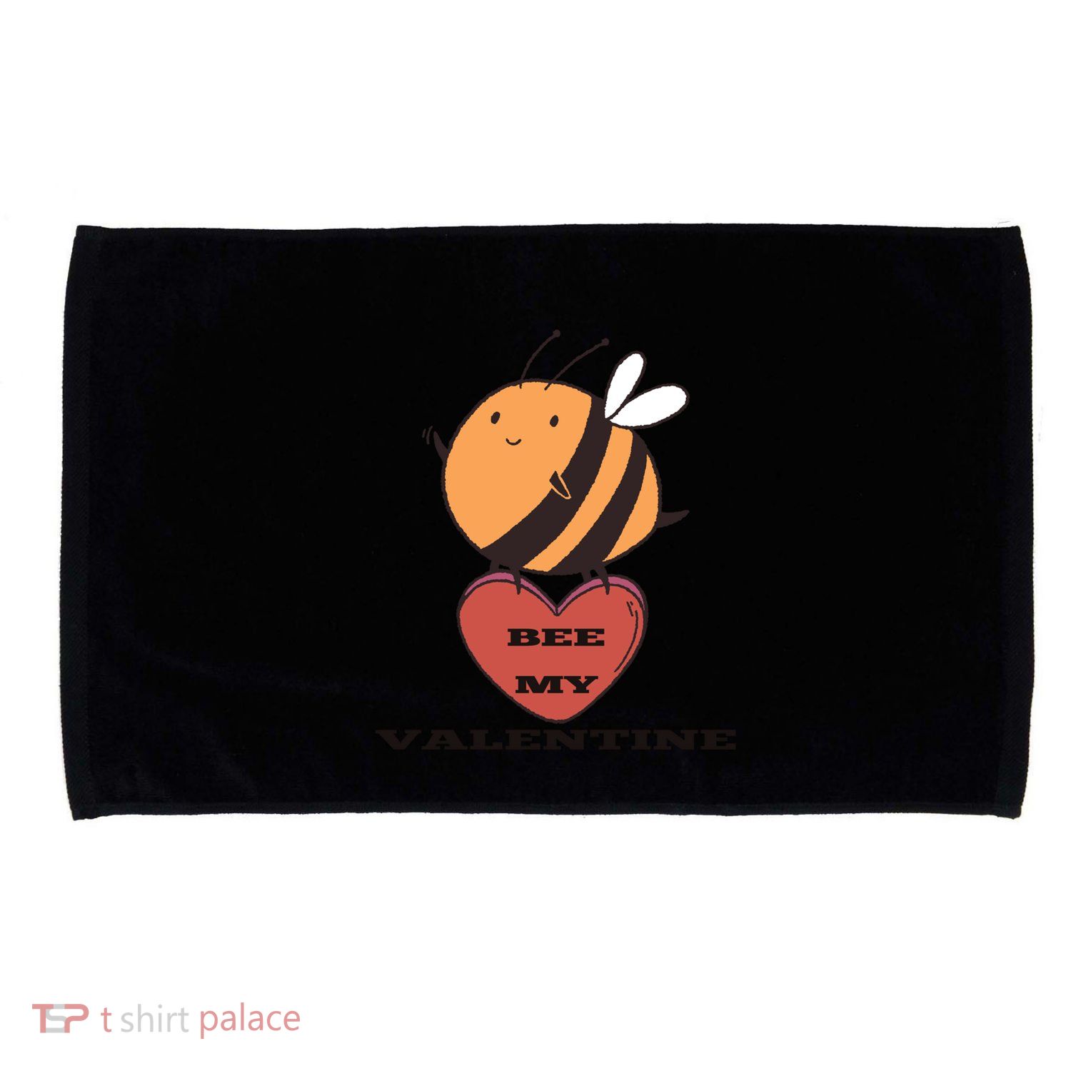 Cute Valentine's Day Bee Bee My Lovers Designed Cute Gift Microfiber Hand Towel