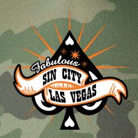 Cool Vector Design Las Vegas Sin City Legacy Tie Dye Trucker Hat