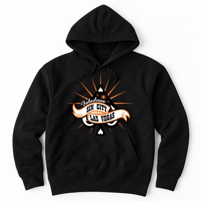 Cool Vector Design Las Vegas Sin City Hoodie