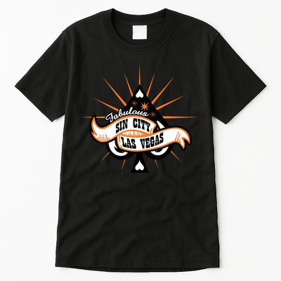 Cool Vector Design Las Vegas Sin City Tall T-Shirt