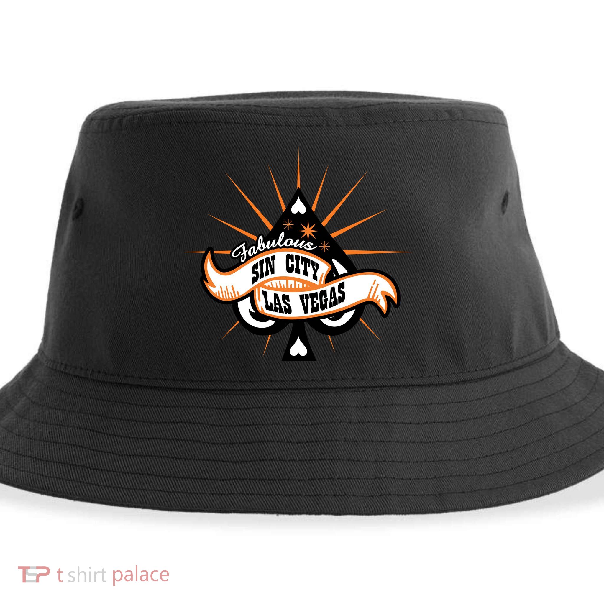 Cool Vector Design Las Vegas Sin City Sustainable Bucket Hat