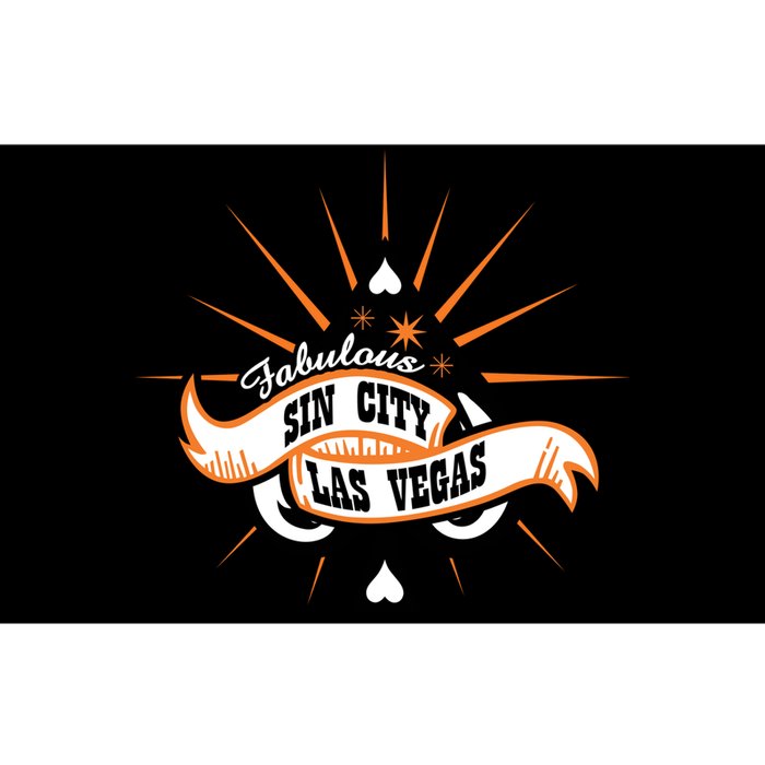 Cool Vector Design Las Vegas Sin City Bumper Sticker