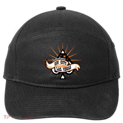Cool Vector Design Las Vegas Sin City 7-Panel Snapback Hat