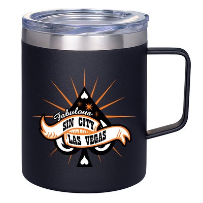 Cool Vector Design Las Vegas Sin City 12oz Stainless Steel Coffee Mug