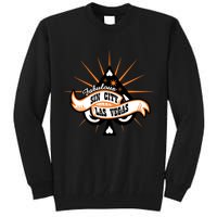 Cool Vector Design Las Vegas Sin City Tall Sweatshirt