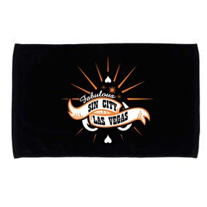 Cool Vector Design Las Vegas Sin City Microfiber Hand Towel