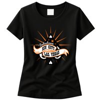 Cool Vector Design Las Vegas Sin City Womens T-Shirt