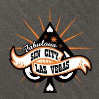 Cool Vector Design Las Vegas Sin City Cotton Canvas Backpack