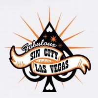 Cool Vector Design Las Vegas Sin City Garment-Dyed Sweatshirt