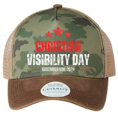 Christians Visibility Day November 5th 2024 Legacy Tie Dye Trucker Hat