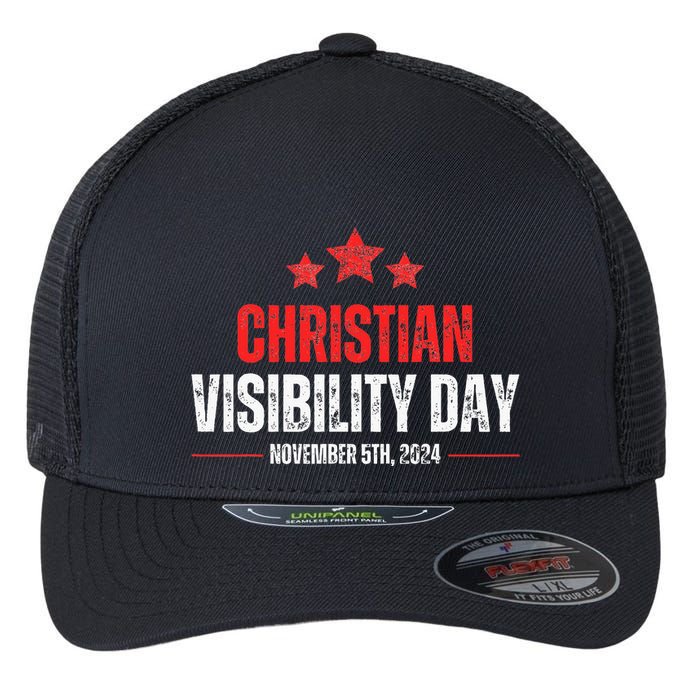 Christians Visibility Day November 5th 2024 Flexfit Unipanel Trucker Cap