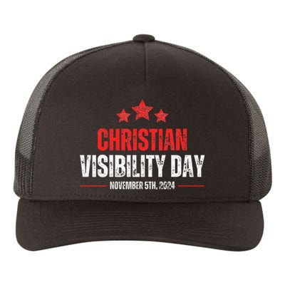 Christians Visibility Day November 5th 2024 Yupoong Adult 5-Panel Trucker Hat