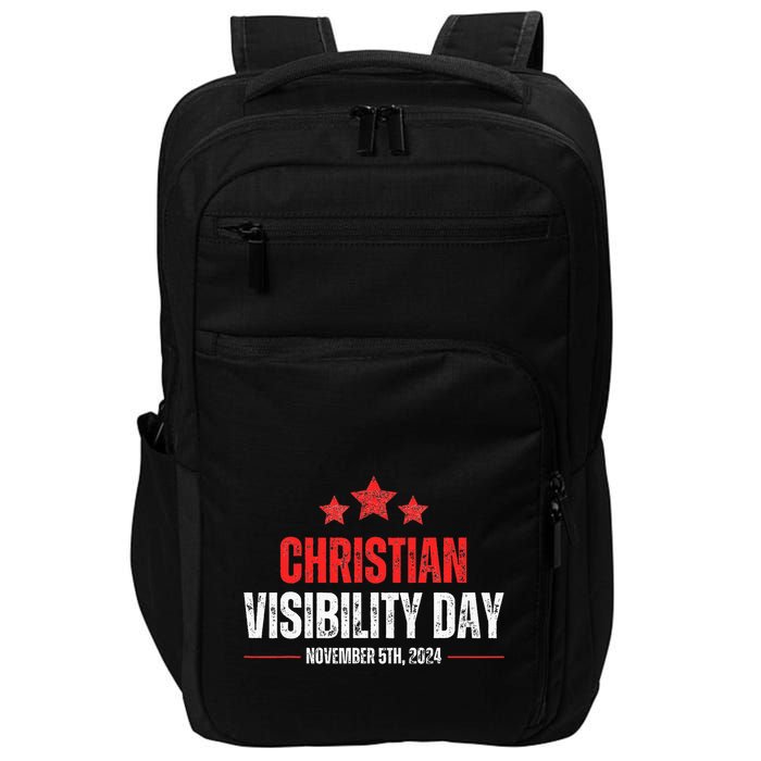 Christians Visibility Day November 5th 2024 Impact Tech Backpack