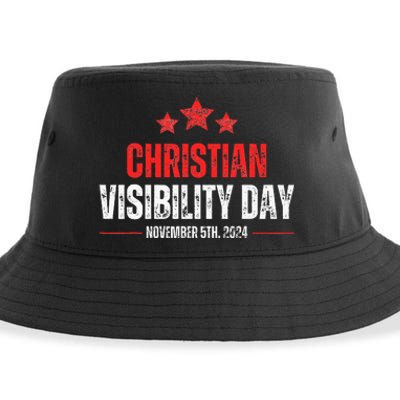 Christians Visibility Day November 5th 2024 Sustainable Bucket Hat