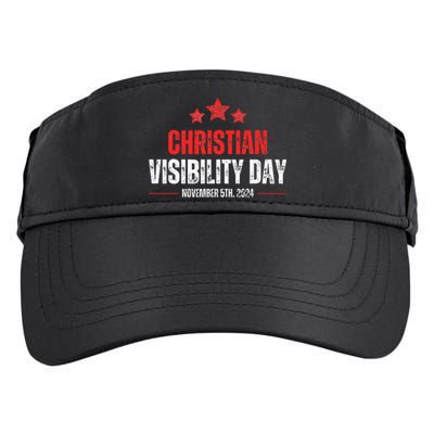 Christians Visibility Day November 5th 2024 Adult Drive Performance Visor