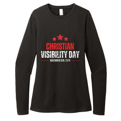 Christians Visibility Day November 5th 2024 Womens CVC Long Sleeve Shirt