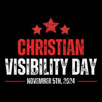 Christians Visibility Day November 5th 2024 16 in Basic Backpack