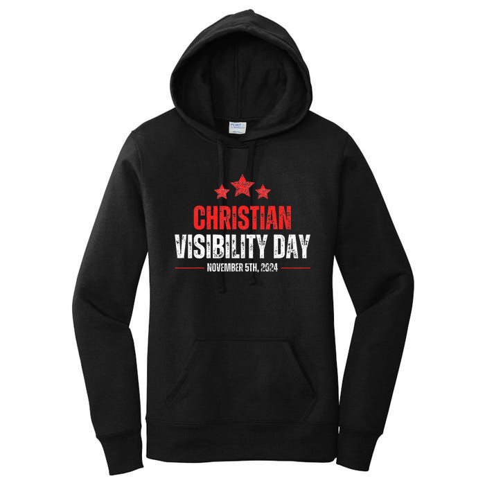 Christians Visibility Day November 5th 2024 Women's Pullover Hoodie