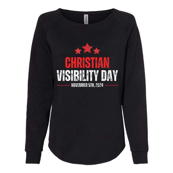 Christians Visibility Day November 5th 2024 Womens California Wash Sweatshirt