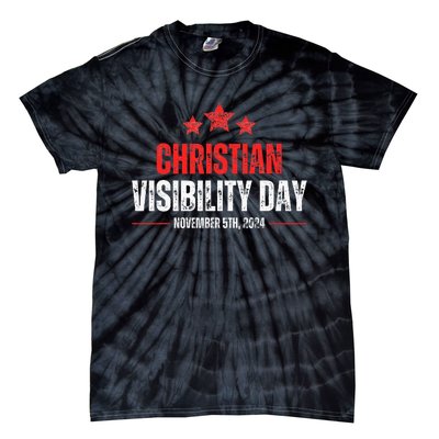 Christians Visibility Day November 5th 2024 Tie-Dye T-Shirt