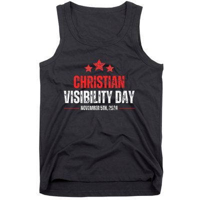 Christians Visibility Day November 5th 2024 Tank Top