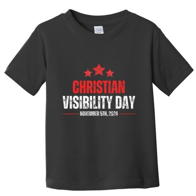 Christians Visibility Day November 5th 2024 Toddler T-Shirt
