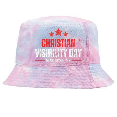 Christians Visibility Day November 5th 2024 Tie-Dyed Bucket Hat