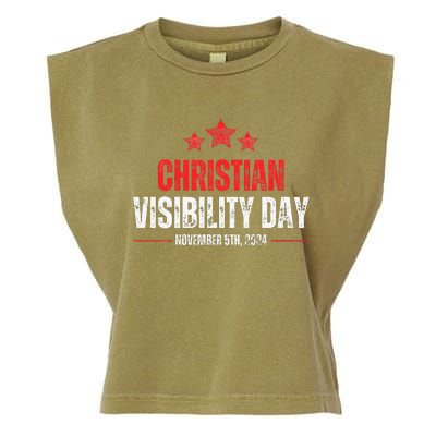 Christians Visibility Day November 5th 2024 Garment-Dyed Women's Muscle Tee