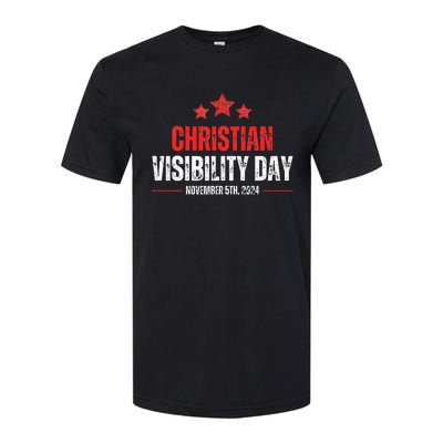 Christians Visibility Day November 5th 2024 Softstyle CVC T-Shirt