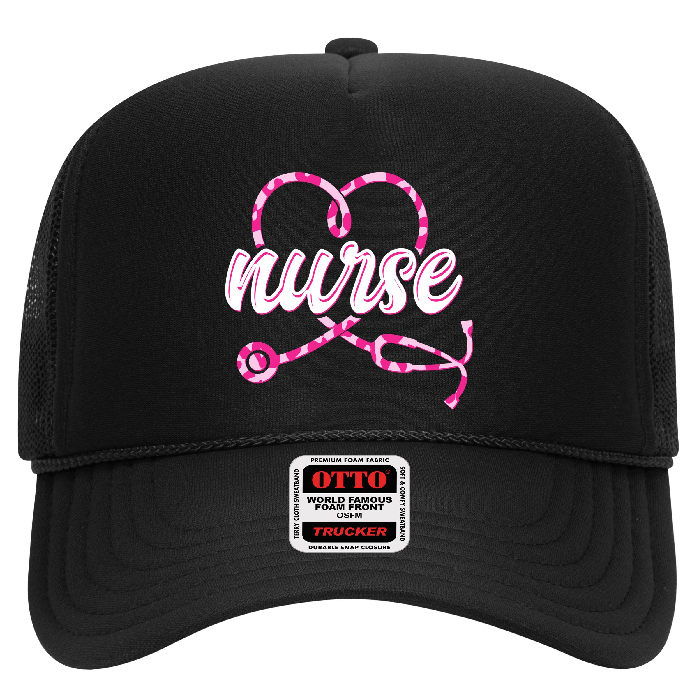 Cute Valentines Day Nurse Heart Stethoscope Hat