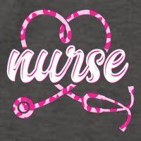 Cute Valentines Day Nurse Heart Stethoscope Vector Backpack