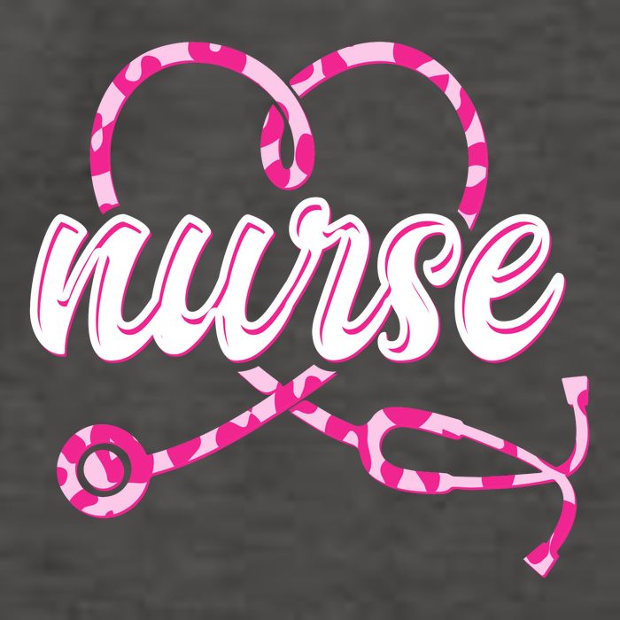 Cute Valentines Day Nurse Heart Stethoscope Vector Backpack