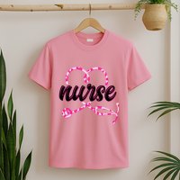 Cute Valentines Day Nurse Heart Stethoscope T-Shirt