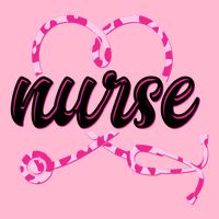 Cute Valentines Day Nurse Heart Stethoscope T-Shirt