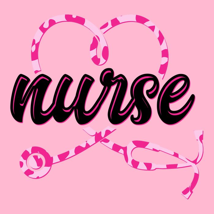 Cute Valentines Day Nurse Heart Stethoscope T-Shirt