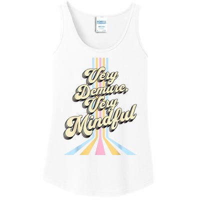 Cute Very Demure Very Mindful Trend Demure & Mindful Ladies Essential Tank