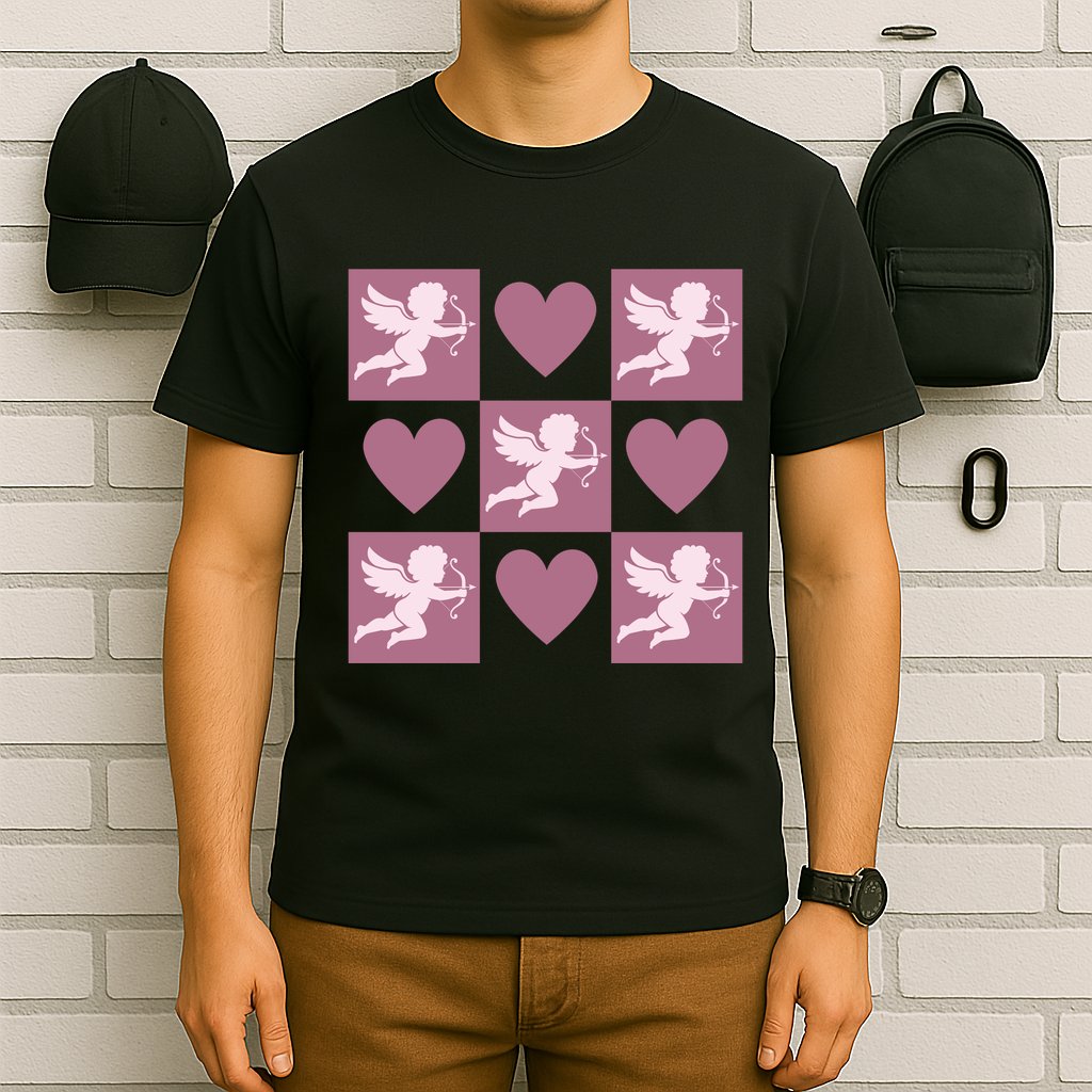 Cupid Valentines Day Heart Love T-Shirt