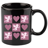 Cupid Valentines Day Heart Love 11oz C Handle Ceramic Mug
