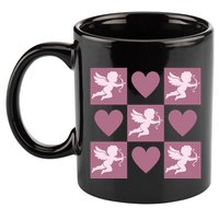 Cupid Valentines Day Heart Love 11oz C Handle Ceramic Mug