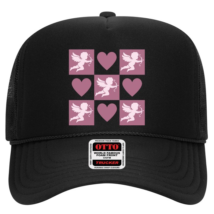 Cupid Valentines Day Heart Love Trucker Hat