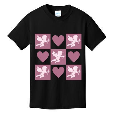 Cupid Valentines Day Heart Love Kids T-Shirt