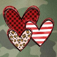 Cute Valentines Day Heart Pattern Legacy Tie Dye Trucker Hat