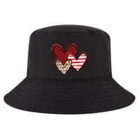 Cute Valentines Day Heart Pattern Cool Comfort Performance Bucket Hat